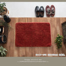 玄関マット〔50×80cm〕 玄関マット 室内 おしゃれ 50×80 洗える マット 玄関 滑り止め 小さめ おしゃれ シャギーラグ 丸洗い 洗濯可能 無地 室内用 長方形 ミニ 絨毯 ラグマット 北欧 ぼん家具