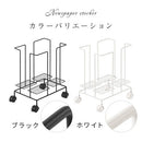 新聞ストッカー 新聞ストッカー キャスター 紐通し 新聞紙 古紙 雑誌 ラック おしゃれ 新聞ラック マガジンラック 収納 カゴ かご ワゴン スチール ぼん家具