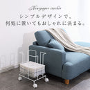 新聞ストッカー 新聞ストッカー キャスター 紐通し 新聞紙 古紙 雑誌 ラック おしゃれ 新聞ラック マガジンラック 収納 カゴ かご ワゴン スチール ぼん家具