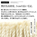 ラグマット〔200×250cm〕 ラグ カーペット ラグマット 絨毯 洗える 北欧 厚手 おしゃれ 丸洗い シャギーラグ 滑り止め 長方形 200×250cm ぼん家具