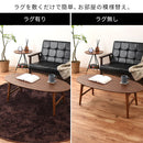 ラグマット〔丸型直径185cm〕 ラグマット 洗える 円形 ラグカーペット カーペット シャギーラグ 絨毯 北欧 おしゃれ 厚手 滑り止め 185×185cm カーペット ラグ 丸い 敷物 マット ぼん家具