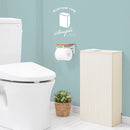 トイレラック トイレ収納 スリム ラック 木製 隠す収納 サニタリーラック トイレットペーパー ストッカー 生理用品 トイレラック 収納棚 縦長 隙間収納 おしゃれ ぼん家具