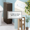 トイレラック トイレ収納 スリム ラック 木製 隠す収納 サニタリーラック トイレットペーパー ストッカー 生理用品 トイレラック 収納棚 縦長 隙間収納 おしゃれ ぼん家具