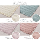 コットンケット〔120×180cm〕 ラグ ラグマット カーペット キルトラグ キルトケット コットンケット 汚れ防止 綿100％ 中綿入り キルト生地 無地 約 120×180 床暖房対応 FRUTO