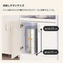 バケツ型米びつ〔10kgタイプ〕 米びつ 10kg 日本製 計量カップ付き 密閉 軽量 錆びに強い 防虫 頑丈 湿気 酸化防止 トタン製 米 OBAKETSU（オバケツ）