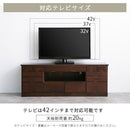 [ 幅120cm ] 桐製テレビ台 テレビ台 木製 桐製 ローボード 収納 大容量 テレビボード 引き出し 13杯 42型対応 薄型 テレビ下 収納 奥行42型 幅120cm 高44cm 和風モダン ぼん家具