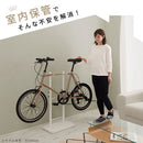 室内用サイクルスタンド〔1台用〕 自転車スタンド サイクルスタンド 1台用 自転車ラック 室内 サイクルラック 収納 転倒防止 ディスプレイスタンド 盗難対策 室内保管 お手入れ ぼん家具