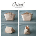 収納トート〔M〕 買い物かご バスケット かご 収納 収納バッグ 文房具 ケーブル リモコン 小物収納 収納トート 買い物かご キャンパス ストッカー 撥水 Mサイズ ぼん家具