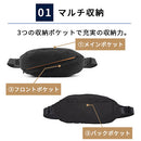 laborioショルダーバッグ ボディバッグ メンズ ボディーバッグ ウエストポーチ 斜めがけバッグ 大容量 収納力 黒 ブラック 多機能 レディース シンプル Laborio