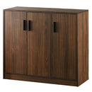 シューズボックス 3扉 奥深タイプ 幅90×奥行35cm シューズボックス おしゃれ 大容量 靴箱 屋外 玄関 下駄箱 大容量 幅90cm シューズロッカー 収納 奥深型 玄関収納 木製 扉付 マルチラック キャビネット 3扉 ぼん家具