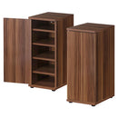 スリムシューズボックス〔2個セット〕 下駄箱 おしゃれ 靴箱 スリム シューズボックス 扉付き 幅30 玄関 靴 ブーツ 収納 隙間収納 玄関収納 木製 脚付き シューズラック 2個 10段 ぼん家具