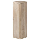 扉付き収納ボックス トイレ収納 トイレラック スリム コーナー トイレットペーパー 収納 ペーパーストッカー スリムラック 木製 コンパクト 約 20cm 角 省スペース 薄型 ぼん家具