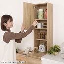 ランドリーチェスト〔幅30cm〕 ランドリーチェスト サニタリー 幅30cm × 奥行45cm × 高さ183cm 収納 スリム タオル収納 洗面所 脱衣所 洗濯物 薄型 ハイタイプ 木製 おしゃれ ぼん家具