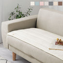 ソファパッド〔65×130cm〕 ソファーカバー ソファカバー 2人掛け ソファーパッド 洗濯 洗える マルチカバー ソファーパッド 座面 肘なし 長方形 綿100% キルト イブル ぼん家具