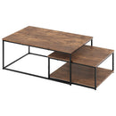 ネストテーブル テーブル ローテーブル おしゃれ ネストテーブル センターテーブル リビングテーブル 伸縮 木製 デスク 北欧 大理石風 アンティーク調 棚付き 可動棚 ぼん家具