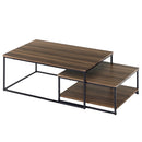 ネストテーブル テーブル ローテーブル おしゃれ ネストテーブル センターテーブル リビングテーブル 伸縮 木製 デスク 北欧 大理石風 アンティーク調 棚付き 可動棚 ぼん家具