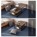 ネストテーブル テーブル ローテーブル おしゃれ ネストテーブル センターテーブル リビングテーブル 伸縮 木製 デスク 北欧 大理石風 アンティーク調 棚付き 可動棚 ぼん家具