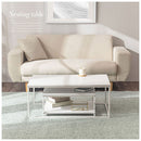 ネストテーブル テーブル ローテーブル おしゃれ ネストテーブル センターテーブル リビングテーブル 伸縮 木製 デスク 北欧 大理石風 アンティーク調 棚付き 可動棚 ぼん家具