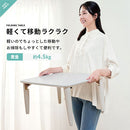 キッズテーブル〔60ｘ45cm〕 キッズテーブル キッズデスク 折りたたみテーブル 長方形 木製 ローテーブル おしゃれ 軽量 子供用 スリム コンパクト 約 幅60 奥行45 高さ30cm お絵描き ぼん家具