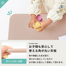 キッズテーブル〔80ｘ45cm〕 キッズテーブル キッズデスク 折りたたみテーブル 長方形 木製 ローテーブル おしゃれ 軽量 子供用 スリム コンパクト 約 幅80 奥行45 高さ35cm お絵描き ぼん家具