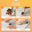 キッズテーブル〔80ｘ45cm〕 キッズテーブル キッズデスク 折りたたみテーブル 長方形 木製 ローテーブル おしゃれ 軽量 子供用 スリム コンパクト 約 幅80 奥行45 高さ35cm お絵描き ぼん家具
