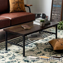 センターテーブル ローテーブル 収納 テーブル 木製テーブル テーブル収納 棚付き 棚 テーブル下 幅90 奥行45 低め パイン材 天板 スチール 脚 長方形 ロータイプ ぼん家具