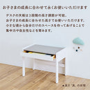 キッズデスク キッズデスク コンパクト 引き出し 勉強机 学習机 シンプル おしゃれ 子供用机 3段階 高さ調節 小さい机 ミニデスク 子供テーブル 木製 天然木 ぼん家具