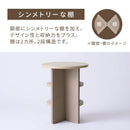 収納棚付きサイドテーブル