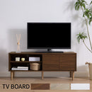 テレビ台 テレビ台 ローボード テレビボード TV台 ロータイプ 43型対応 木製 扉付き 棚板 可動棚 ラック 収納 棚 脚付き コード穴 ルーター収納 リビング収納 ぼん家具
