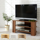 [ 幅80cm ] コンパクトテレビ台 テレビ台 ローボード テレビボード 壁寄せ tv台 32型 おしゃれ 木製 コーナー対応 角置き 幅80 棚 ラック コンパクト 北欧 リビング収納 ぼん家具