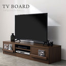 [ 幅137cm ] 収納付きTV台 テレビ台 ローボード 52インチ 対応 木製 収納 収納棚 ワイド テレビボード テレビラック ロータイプ 引き出し リビングボード リビング収納 飾り棚 ぼん家具