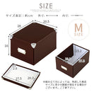 収納ボックス〔M〕 収納ボックス 収納ケース フタ付き おしゃれ 小物入れ カラーボックス インナーボックス クラフトボックス おすすめ Toffy