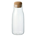 BOTTLIT　キャニスター600ml キャニスター 保存容器 容器 ビン 透明 ガラス瓶 蓋付き 保存瓶 キッチン雑貨 キッチン用品 ガラス製 おしゃれ 600ml ぼん家具