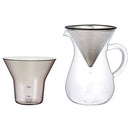 SLOW COFFE STYLE　コーヒーカラフェセット300mlステンレス コーヒー用品 カラフェ ピッチャー ハンドドリップ ドリップ スローコーヒースタイル ポット 珈琲 コンパクト おしゃれ キッチン 日用品 台所用品 ぼん家具