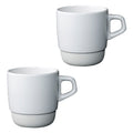 SCS　スタックマグ〔2個セット〕 マグカップ マグ 食器 カップ コップ コーヒーカップ ティーカップ お茶 おしゃれ キッチン 日用品 台所用品 2個セット ぼん家具